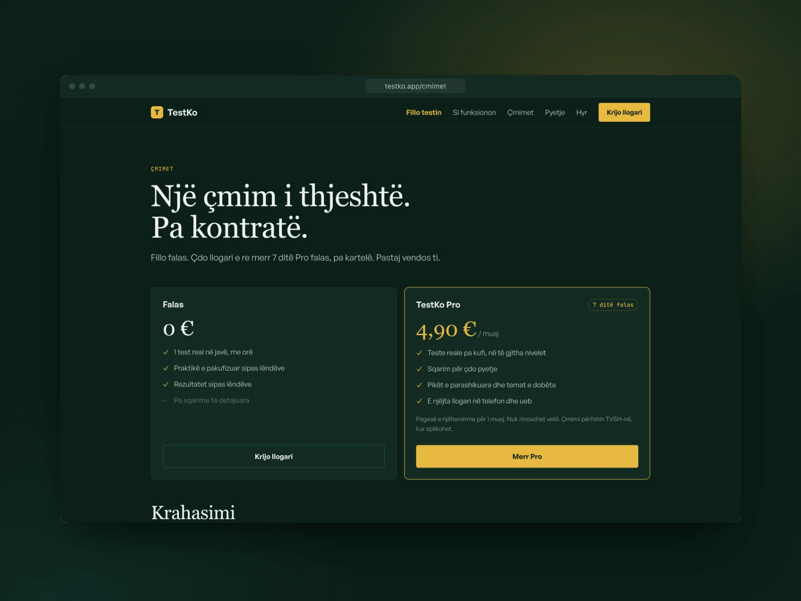 TestKo screenshot 1