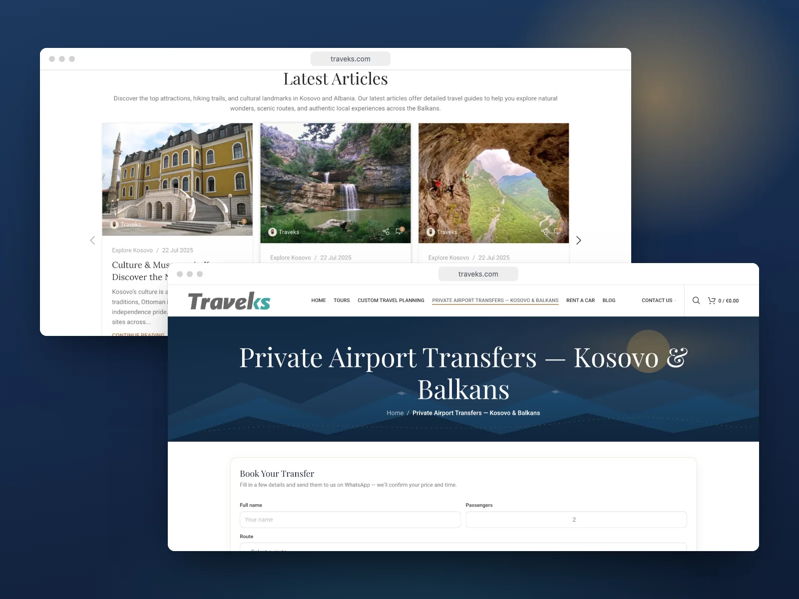 Traveks screenshot 2